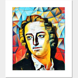 Thomas Gray Abstract Portrait | Thomas Gray Artwork 2 Posters and Art